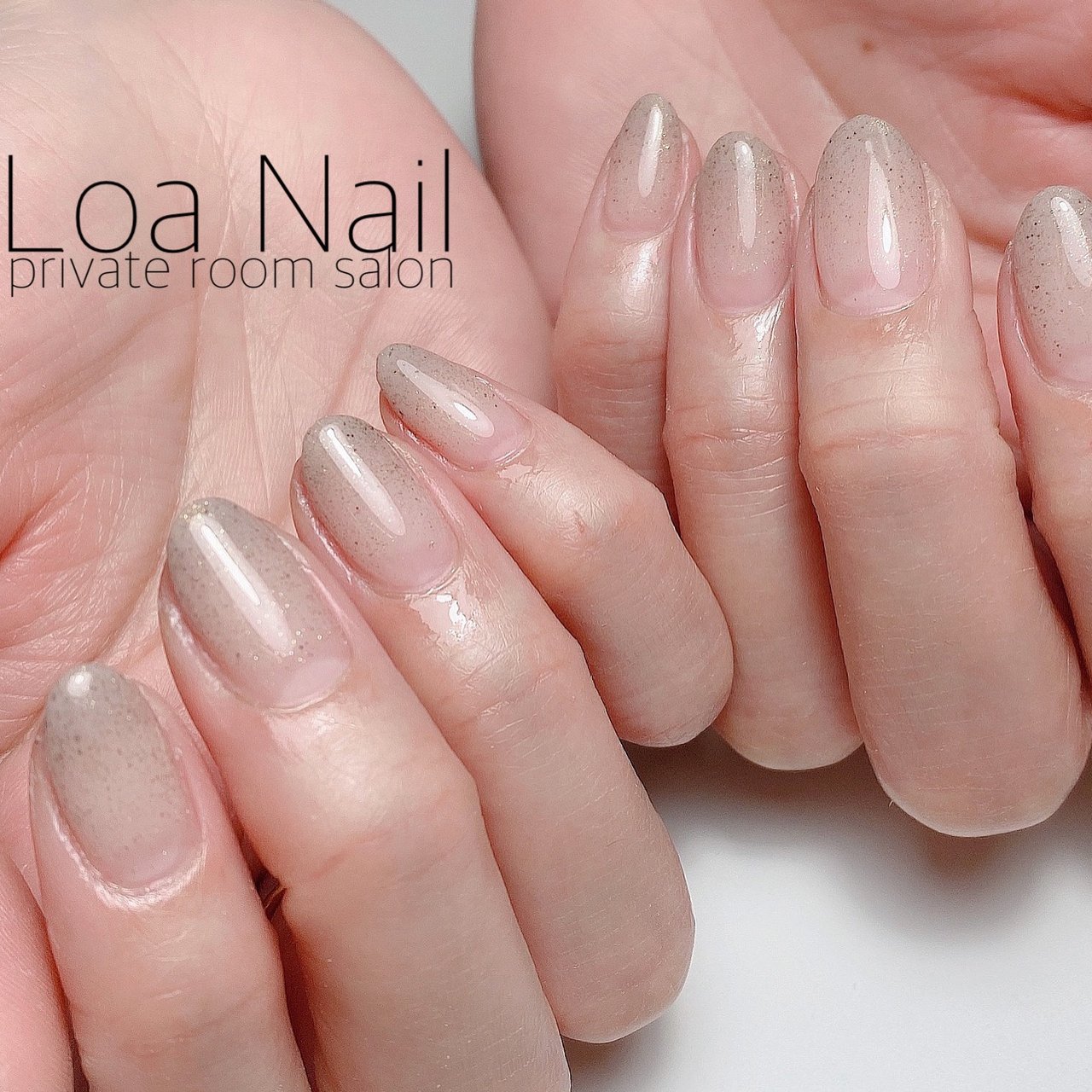 春 夏 シンプル グラデーション ベージュ Loa Nailのネイルデザイン No ネイルブック