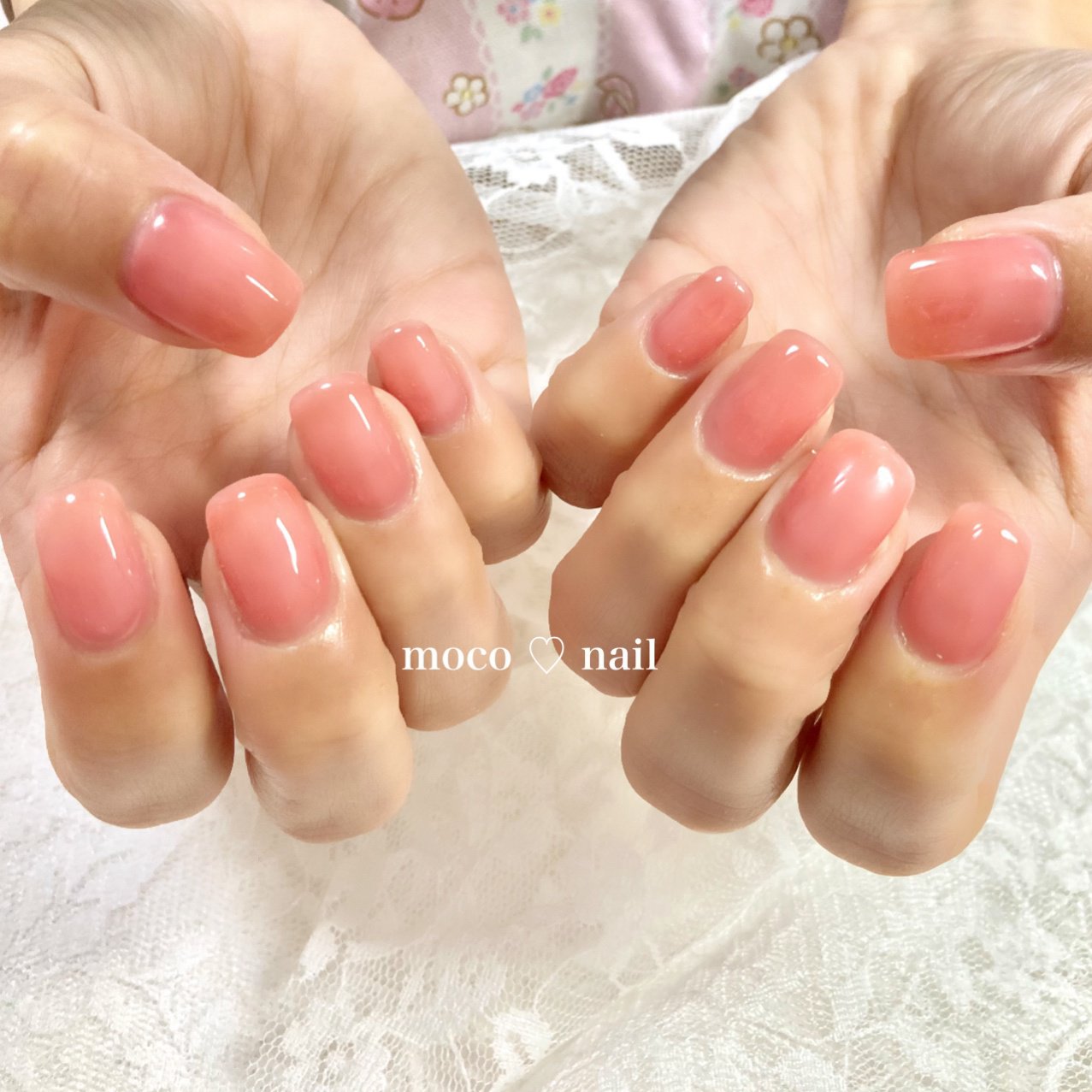 ワンカラー ピンク Moco Nailのネイルデザイン No ネイルブック