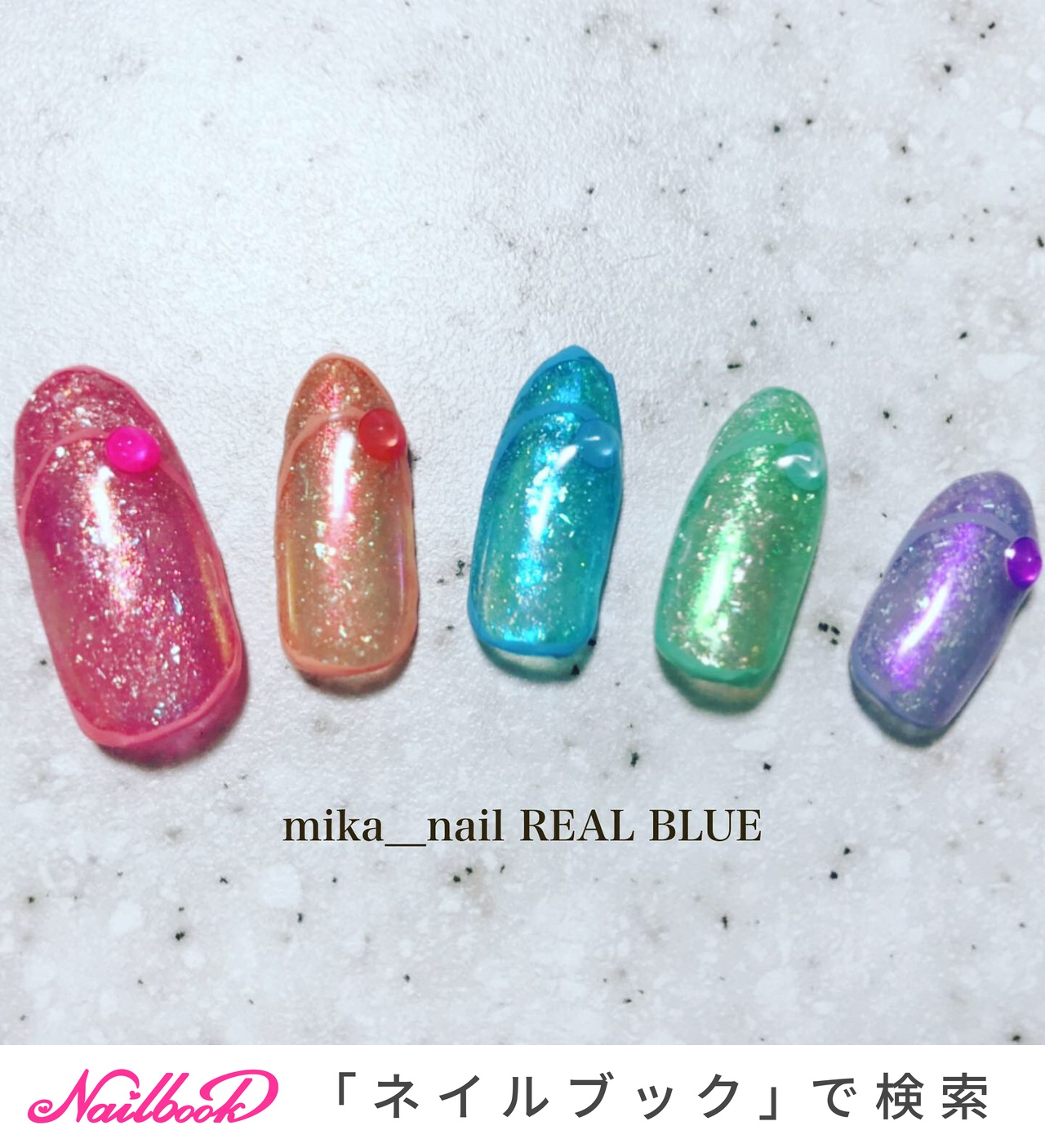 夏/ハンド/ラメ/ミディアム/ピンク - mika__nailのネイルデザイン[No.6352559]｜ネイルブック