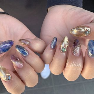 Lilion Nail 𓇼𓇼𓇼 河内長野市のネイルサロン ネイルブック