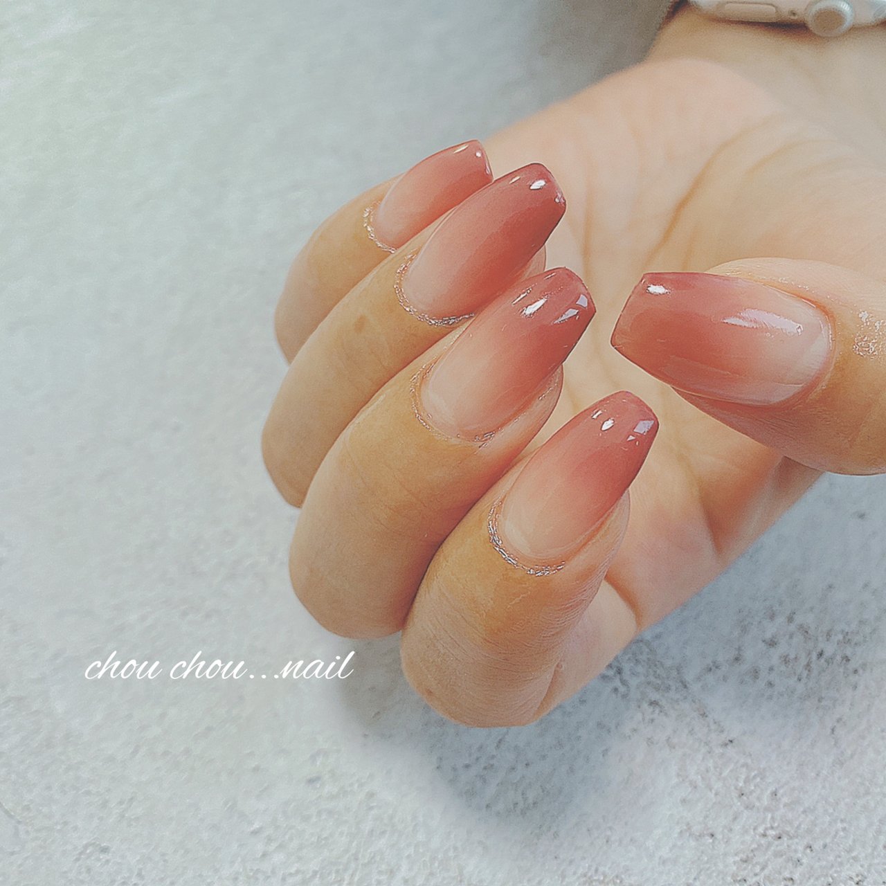 夏 ハンド グラデーション Nail Salon Chouchouのネイルデザイン No ネイルブック