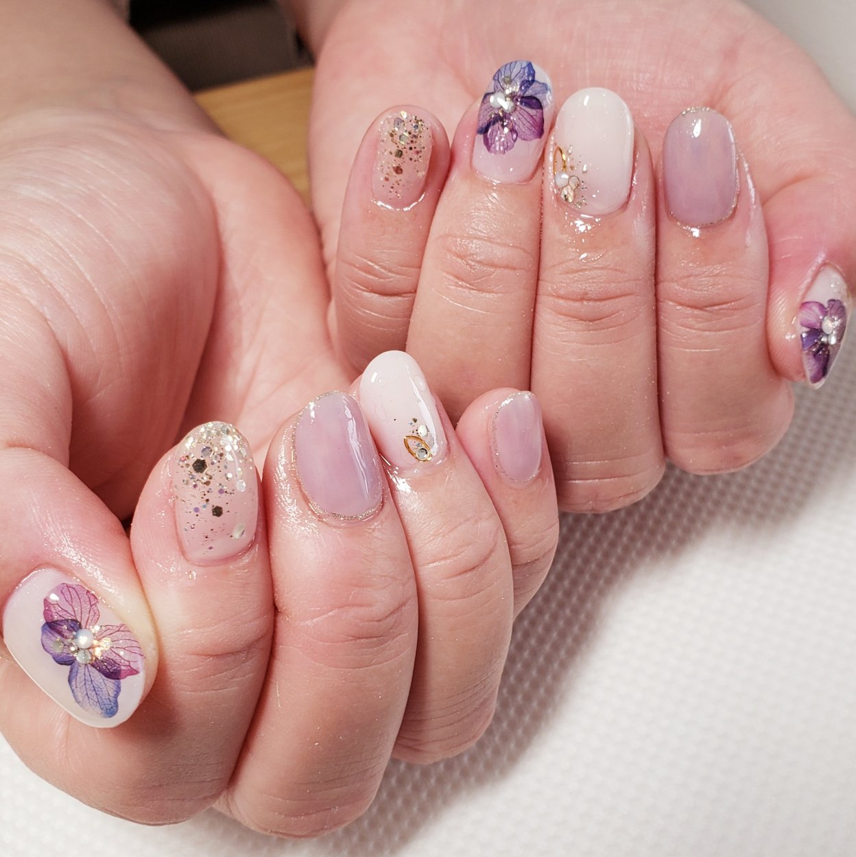 夏 オールシーズン 梅雨 オフィス ハンド 中村和美のネイルデザイン No ネイルブック