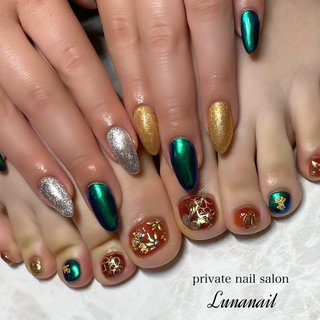 和風ネイルアートのネイルデザイン ネイルブック
