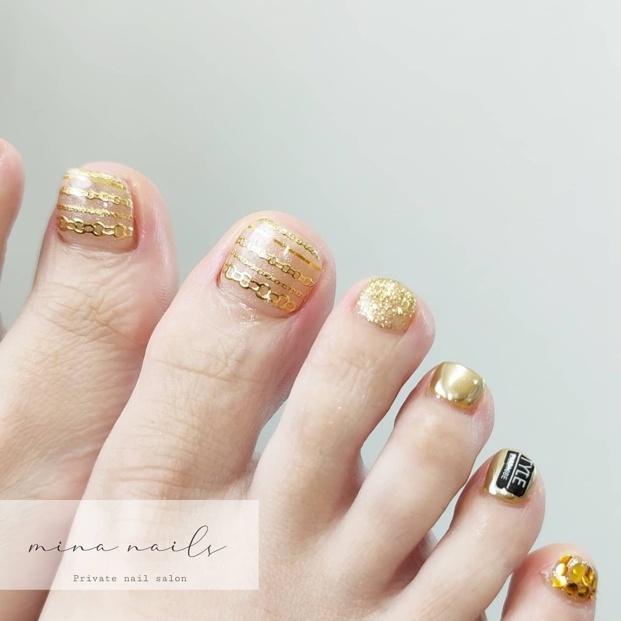 夏 旅行 リゾート パーティー フット Mina Nailsのネイルデザイン No ネイルブック