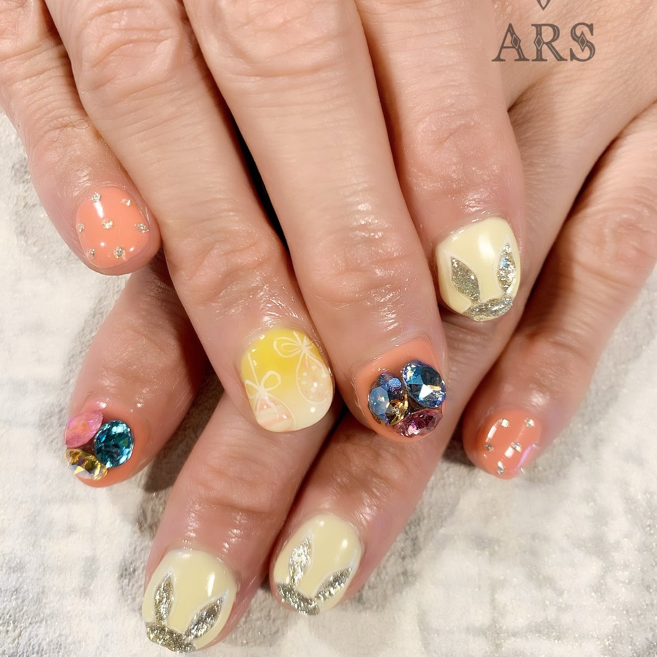 オールシーズン ハンド ワンカラー ショート オレンジ Sanaのネイルデザイン No ネイルブック