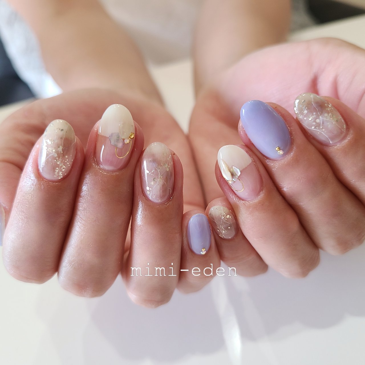 春 夏 梅雨 デート ハンド Nail Mimiedenのネイルデザイン No ネイルブック