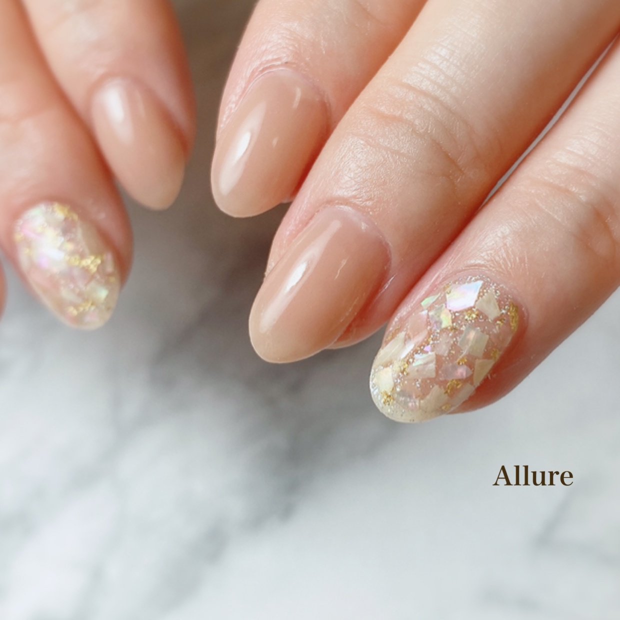 春 夏 ハンド ピンク ジェル Allure アリュール 京都三条のネイルデザイン No ネイルブック