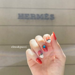 エルメスネイルのネイルデザイン ネイルブック