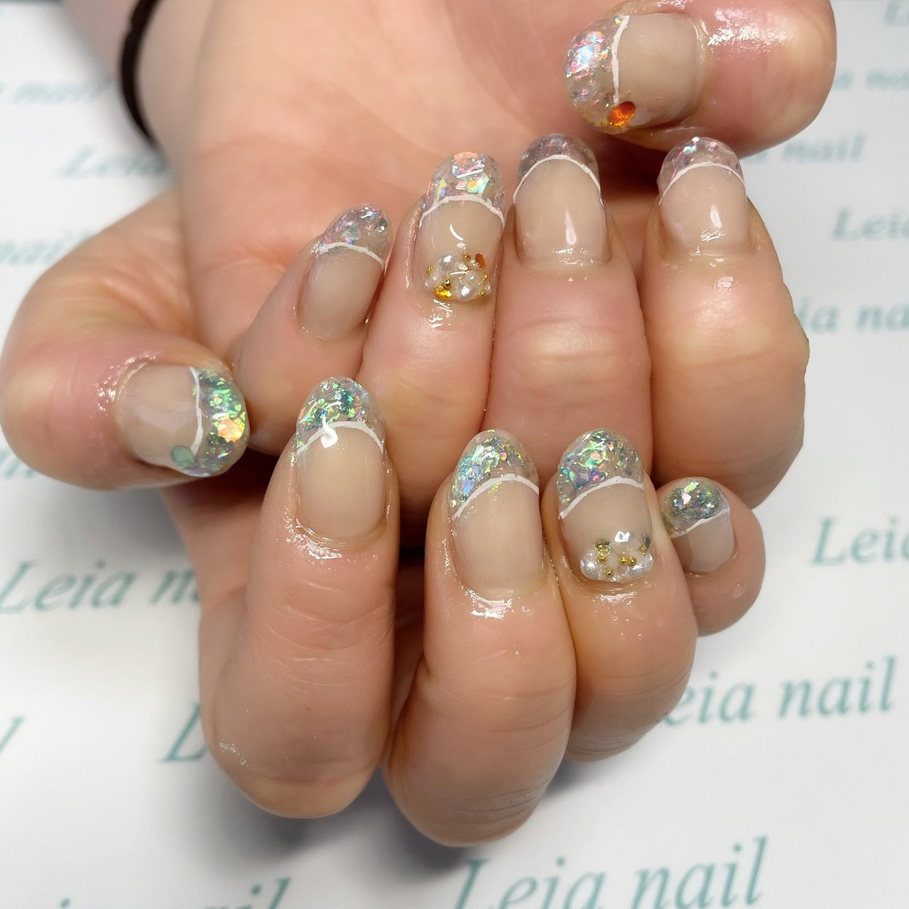 ハンド ジェルネイル お客様 Leianail のネイルデザイン No ネイルブック