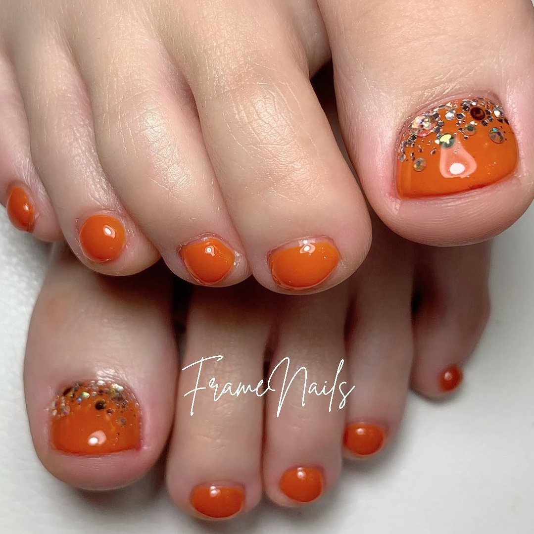 夏 旅行 リゾート 女子会 フット Mikiのネイルデザイン No ネイルブック