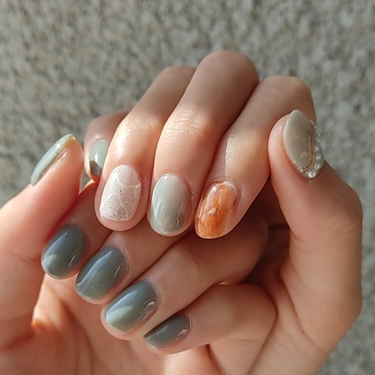 春 夏 秋 冬 ハンド Kanakoのネイルデザイン No ネイルブック