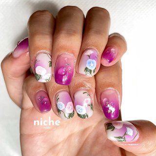 💠✨ .
.

ご予約受付中💅
初めてご来店のお客様キャンペーン 8800円
ジェル＋アート10本(手描き.エアブラシ.3D込み)

アクリルスカルプ＋2200円
.
https://lit.link/niche
.
LINEID ＠ynw6252k(＠マーク含む)
☎︎ 0353859231
定休日:毎週日曜日、第1.3月曜日
open11:00〜19:30(最終受付)
.
ネイルサロンが初めてのお客様、アクリル、スカルプチュア、その他爪のトラブルなどもお問い合わせ下さい☆
※キャラクターをご希望の際はご予約時にお知らせ下さいませ

. 
.
.
.

 #nails #ネイル #ネイルサンプル #ネイルアート #中野 #ペイントアート #ネイルデザイン#エアブラシネイル#アートし放題 #おしゃれネイル#手描きネイル #水滴ネイル #ジェルネイル #naildesign #高円寺ネイルサロン#大人カジュアルネイル#nailsalonniche #ネイルサロンニッチ #手描きアート#中野ネイルサロン#nakano#中野ネイル#朝顔#アサガオ#朝顔ネイル#アサガオネイル#あさがお #あさがおネイル #梅雨ネイル#しずくネイル#あじさいネイル #アジサイネイル #水滴ネイル #春 #夏 #梅雨 #浴衣 #ハンド #ミディアム #水色 #ブルー #パープル #ジェルネイル #お客様 #nailsalonniche ネイルサロンニッチ #ネイルブック