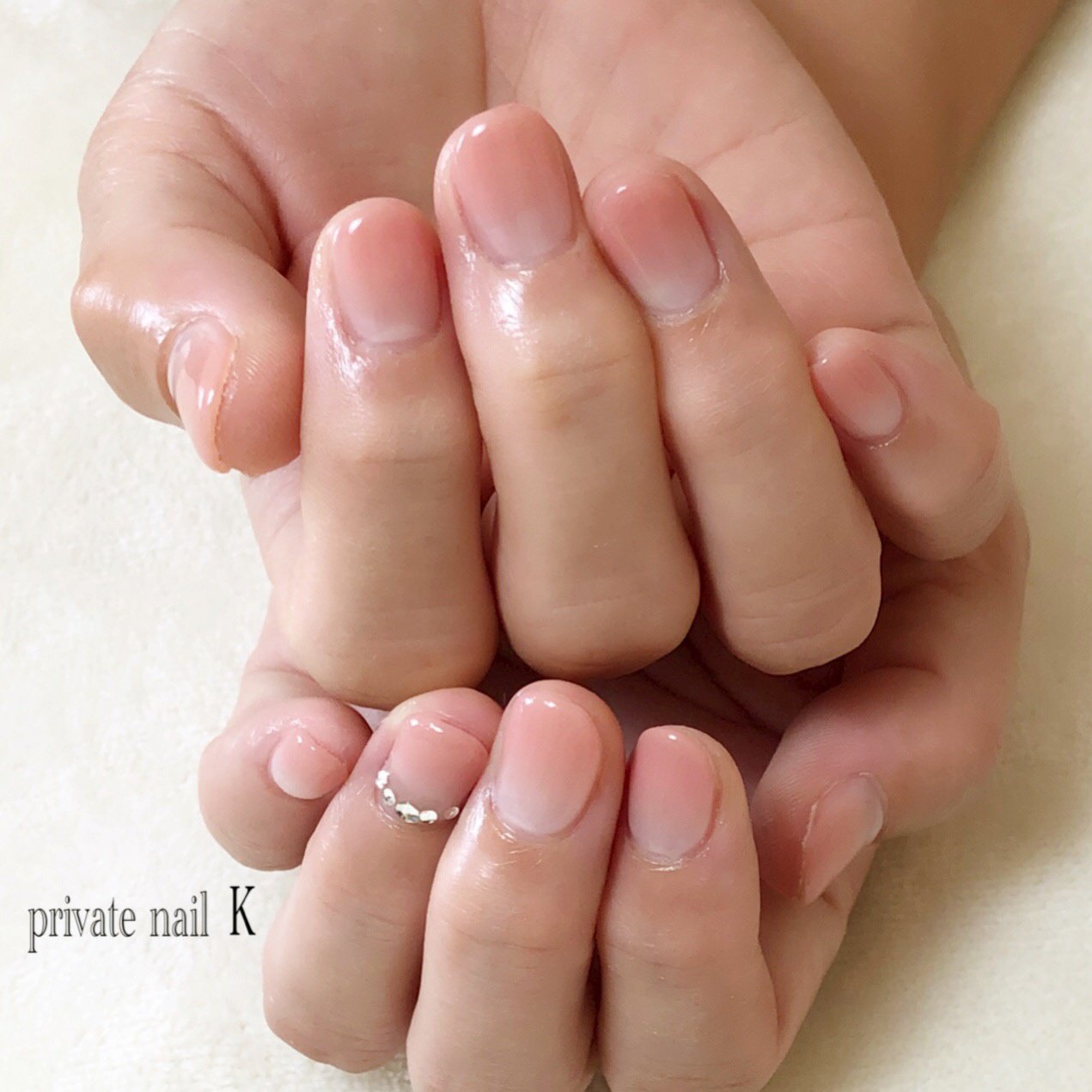 オールシーズン オフィス ブライダル ハンド グラデーション Nailkのネイルデザイン No ネイルブック