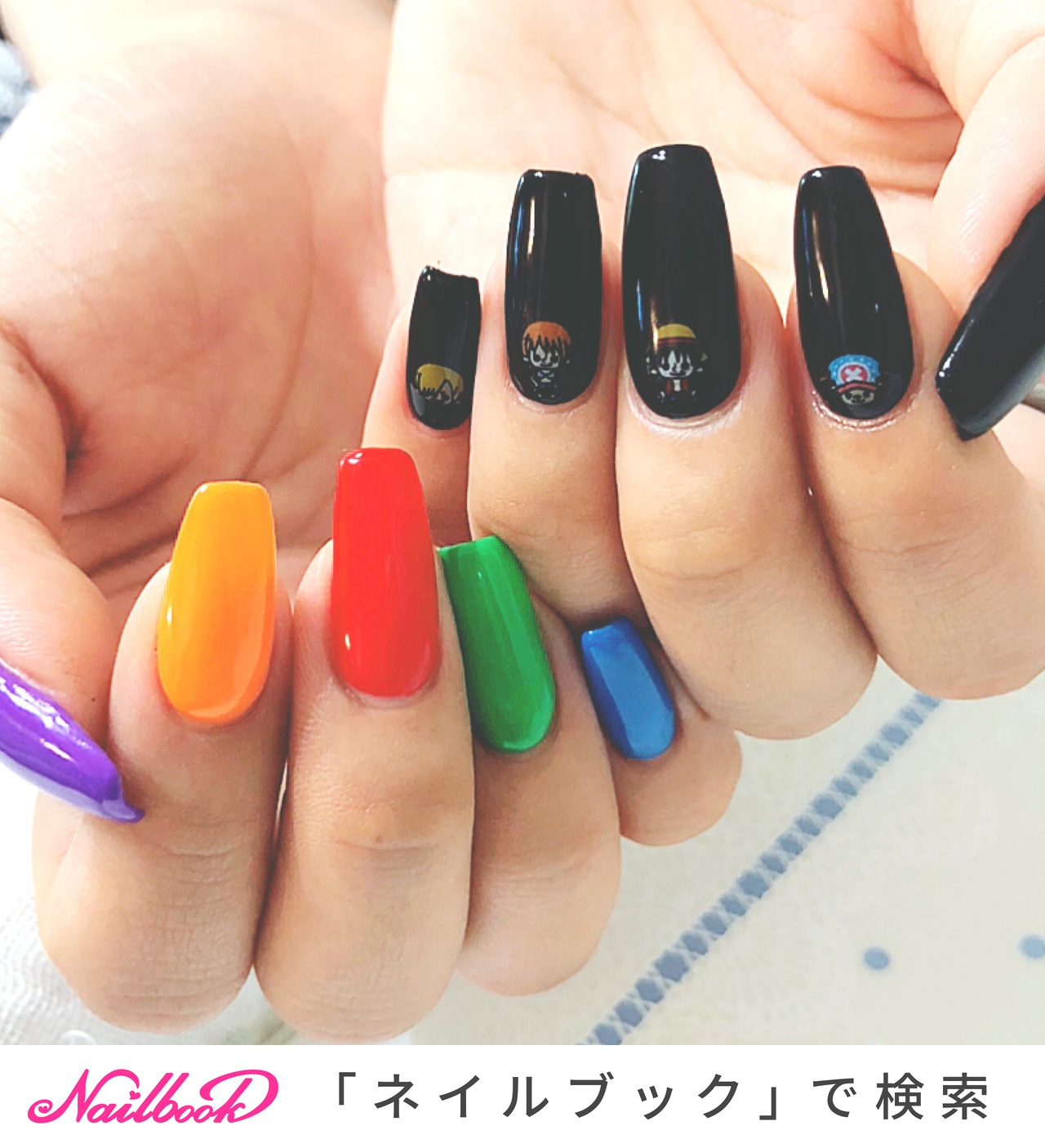 ワンピースのネイルデザイン ネイルブック