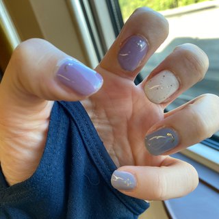 ジェルネイルシールのネイルデザイン ネイルブック