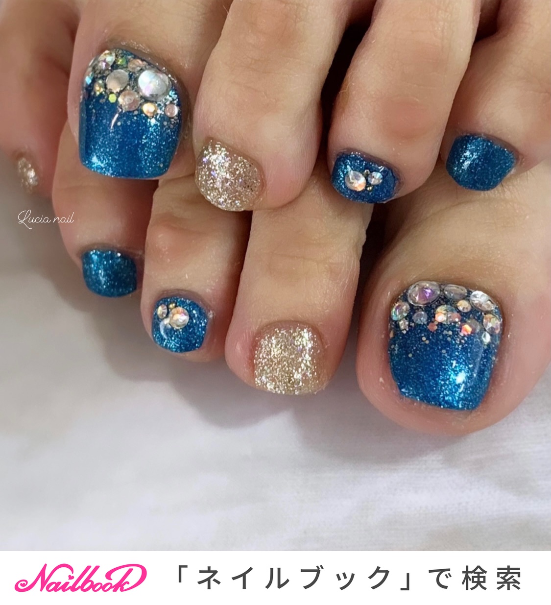 夏/オールシーズン/海/リゾート/フット - Lucia nailのネイルデザイン