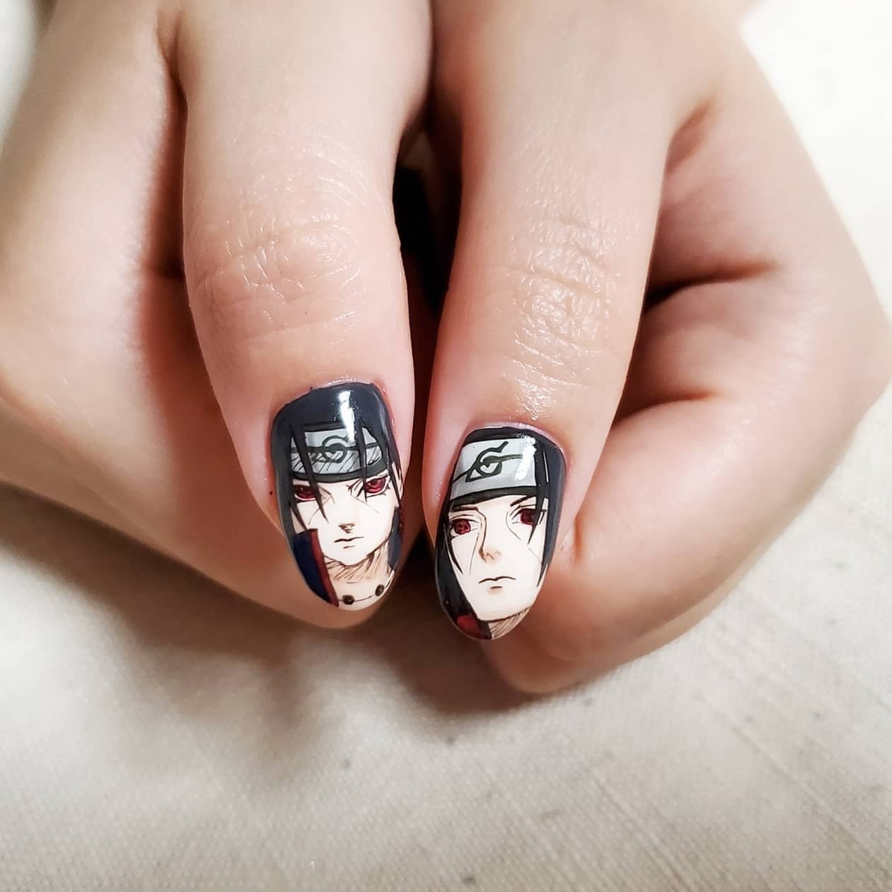 痛ネイル キャラクター ジェル Yui 美爪屋 蘭のネイルデザイン No ネイルブック