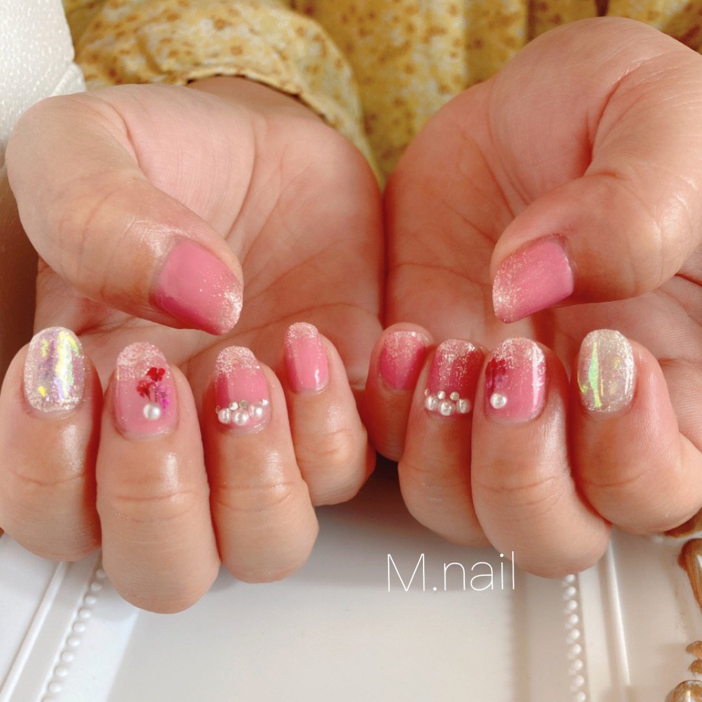 春 夏 オールシーズン 女子会 ハンド Nail1212nail1212のネイルデザイン No ネイルブック