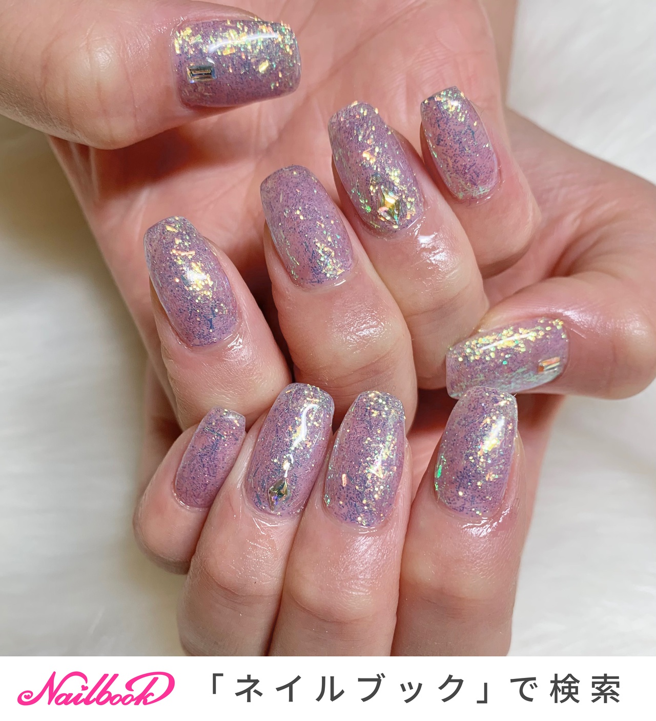 三月うさぎのティータイムのネイルデザイン ネイルブック