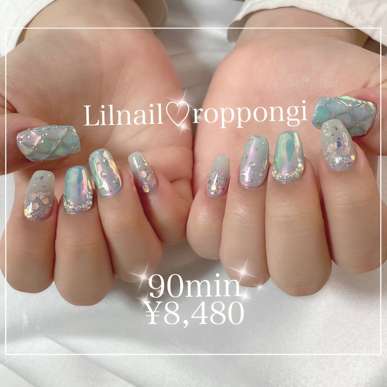 春 夏 ブライダル デート ハンド Lilnail Roppongiのネイルデザイン No ネイルブック