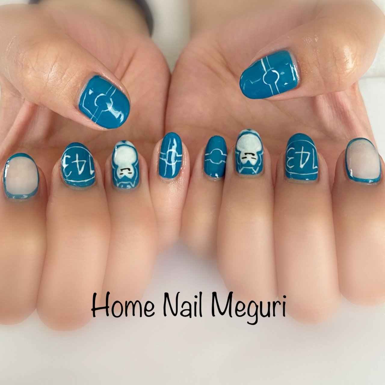 Home Nail Meguriのネイルデザイン No ネイルブック