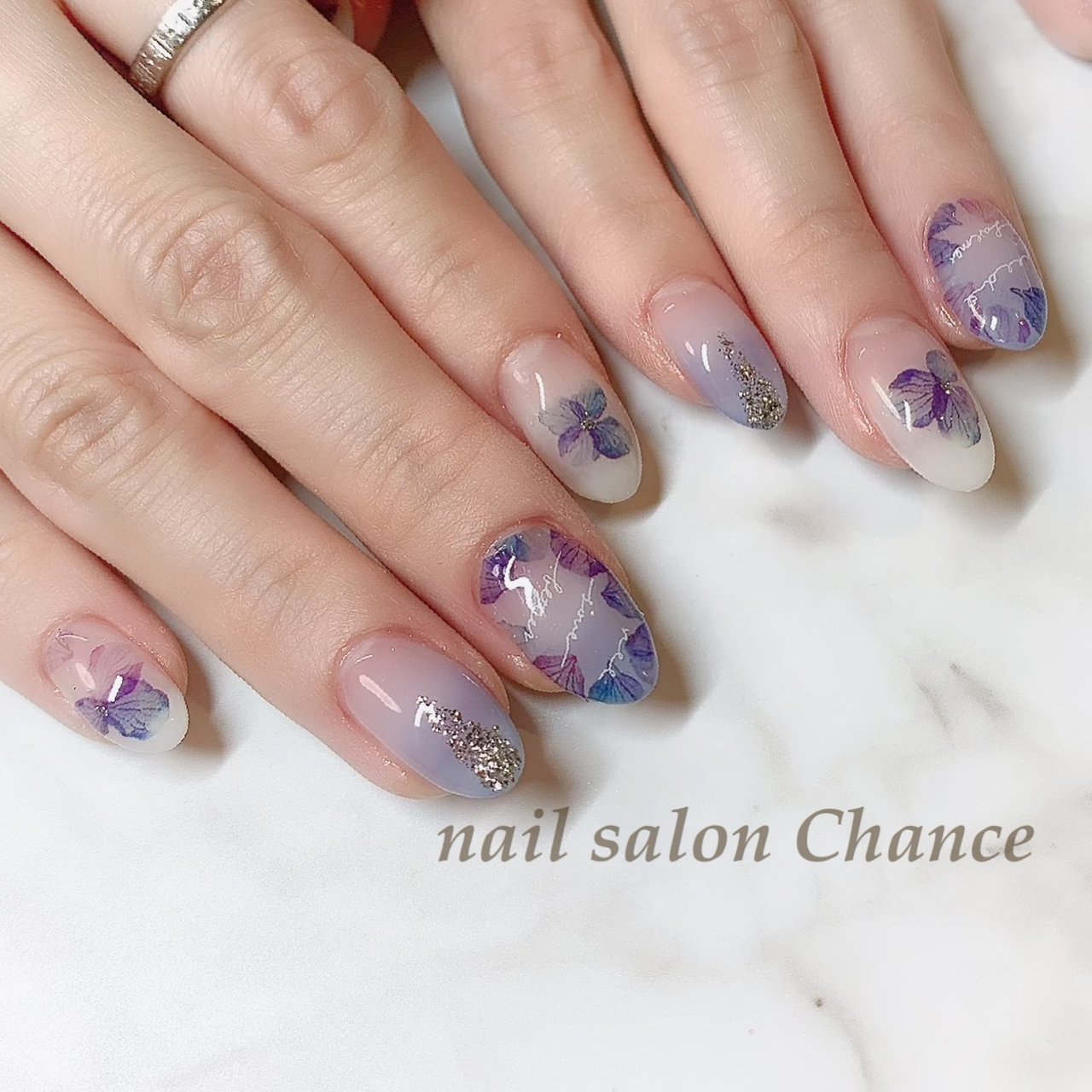 夏 梅雨 オフィス 女子会 ハンド Nailsalonchanceのネイルデザイン No ネイルブック