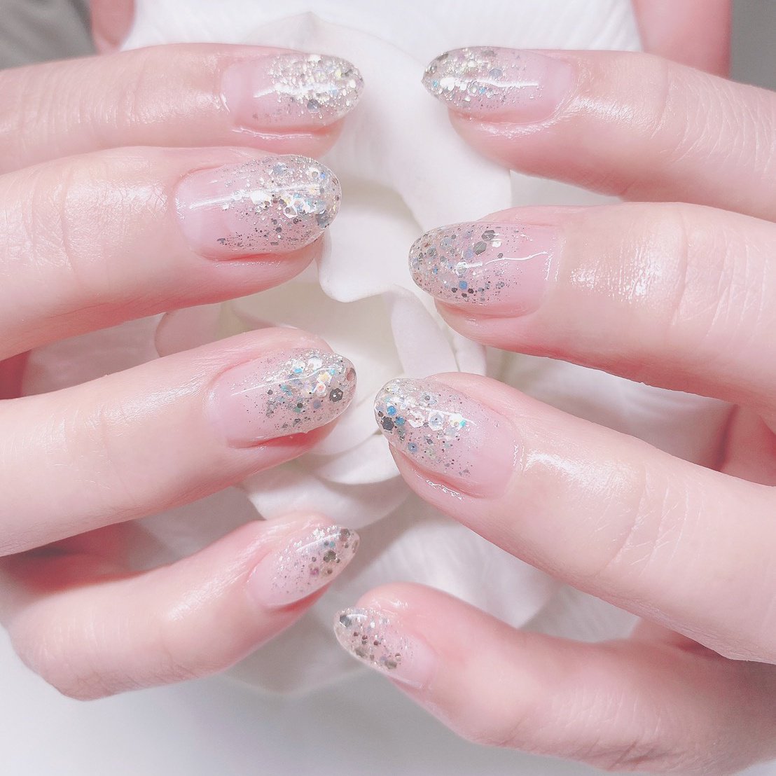 春 夏 ハンド グラデーション ホログラム Tina Nailのネイルデザイン No ネイルブック