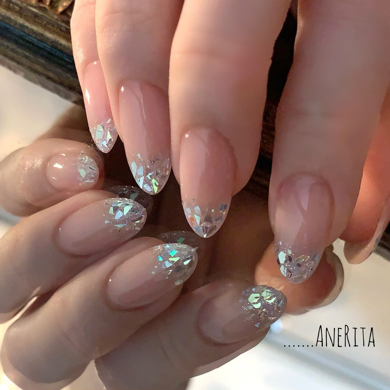 オールシーズン パーティー デート 女子会 ハンド Nailsalon Anerita アンリタ 切田茜のネイルデザイン No ネイルブック