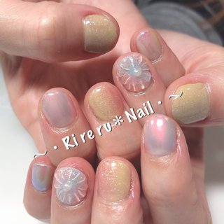キャンディパウダーのネイルデザイン ネイルブック