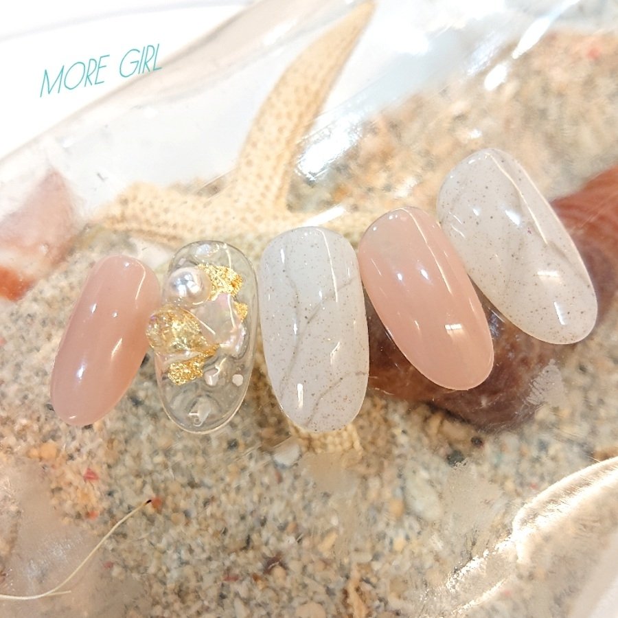 夏 オフィス デート 女子会 ハンド モアガール表参道のネイルデザイン No ネイルブック