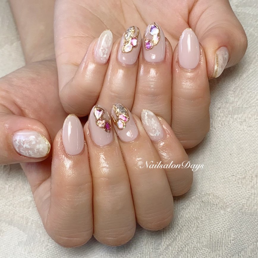 夏 成人式 梅雨 海 シェル Nail Salon Daysのネイルデザイン No ネイルブック