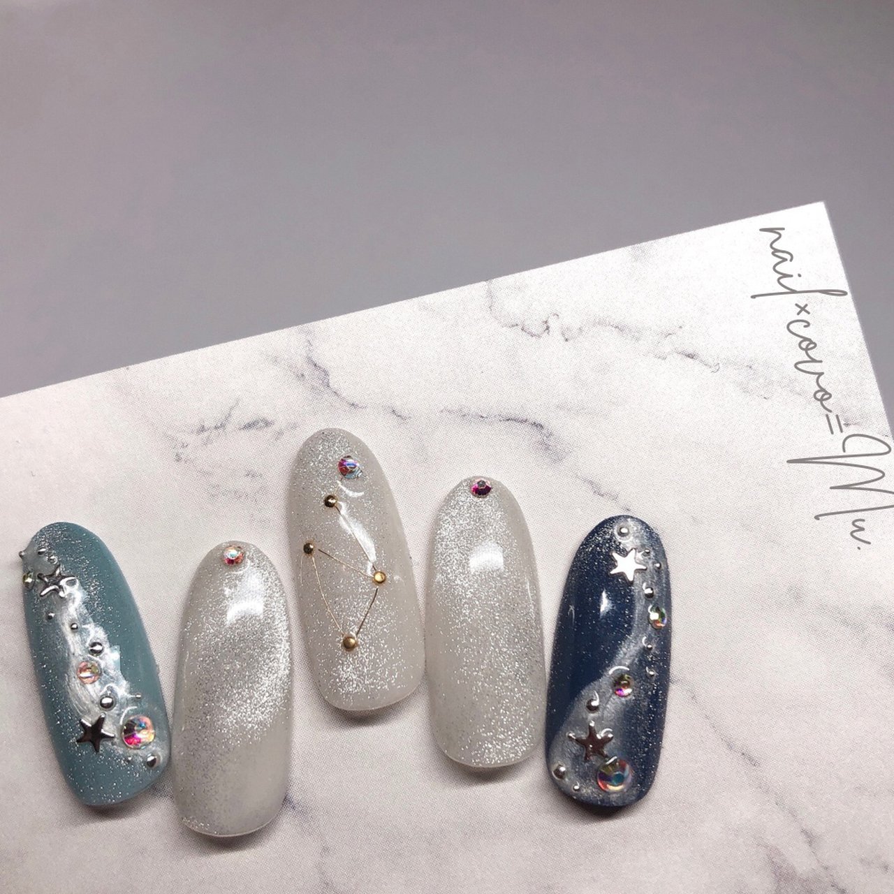 夏 冬 七夕 リゾート ハンド Nail Covo Mu のネイルデザイン No ネイルブック