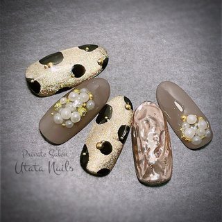 ドット ニュアンスのネイルデザイン ネイルブック