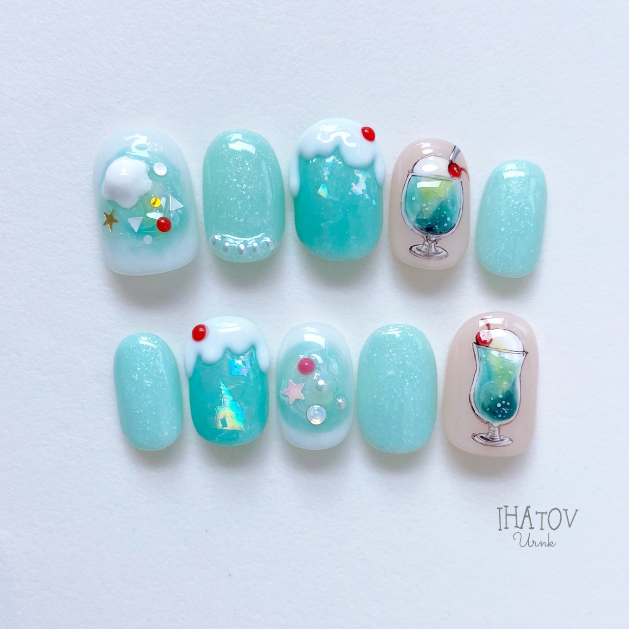 春/夏/オールシーズン/女子会/ハンド - IHATOV-nailarts-のネイル