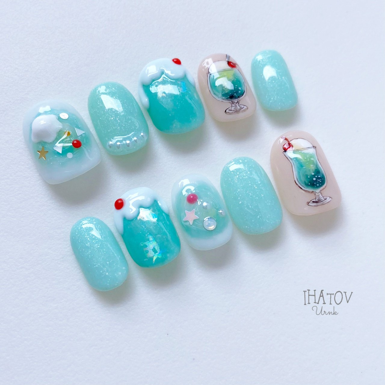 春/夏/オールシーズン/女子会/ハンド - IHATOV-nailarts-のネイル