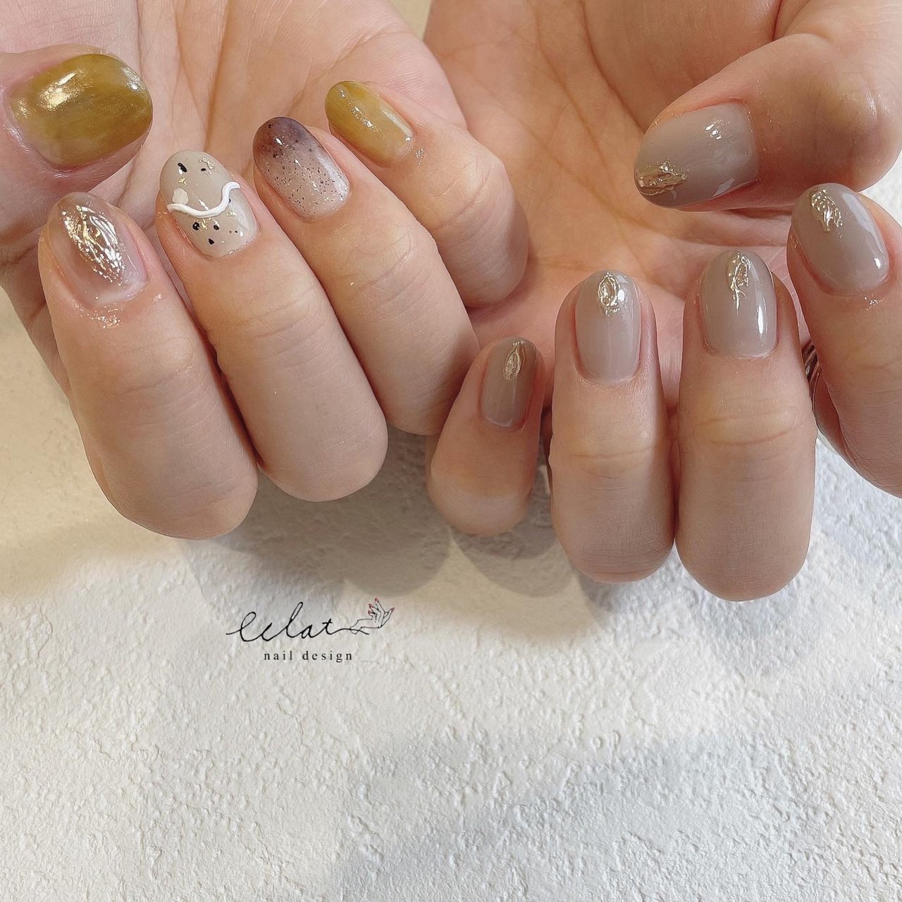 ハンド Eclat Nail Designのネイルデザイン No ネイルブック