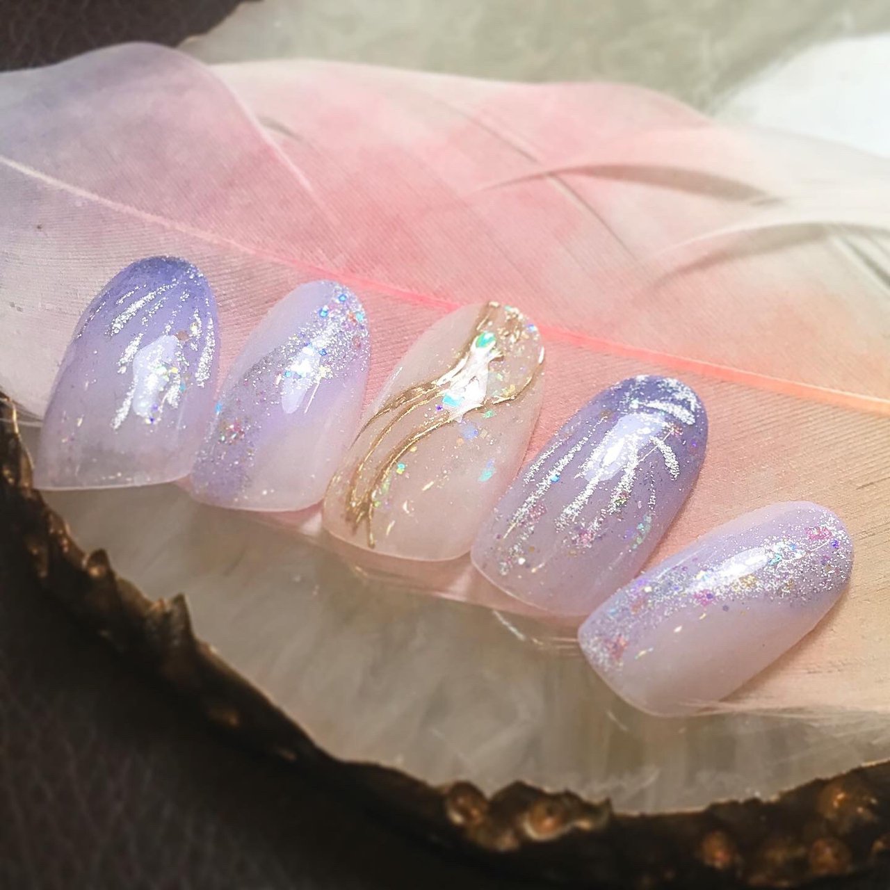 夏 梅雨 七夕 浴衣 ハンド 溝の口 Nail Trees ネイルトゥリース のネイルデザイン No ネイルブック