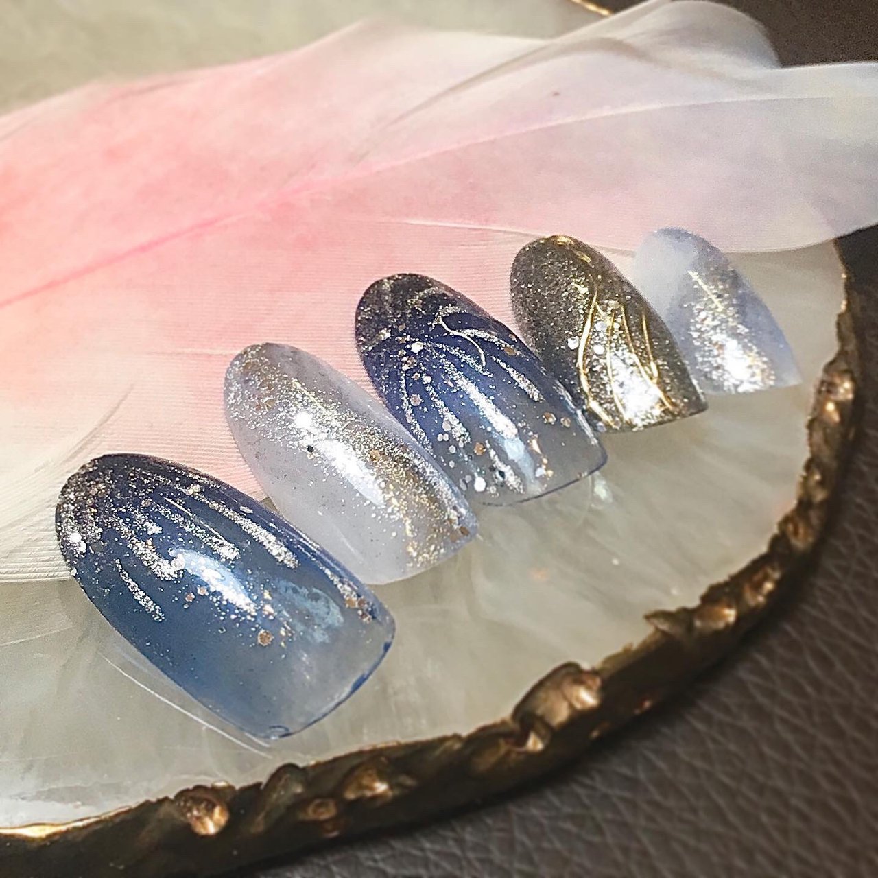 夏 梅雨 七夕 浴衣 ハンド 溝の口 Nail Trees ネイルトゥリース のネイルデザイン No ネイルブック