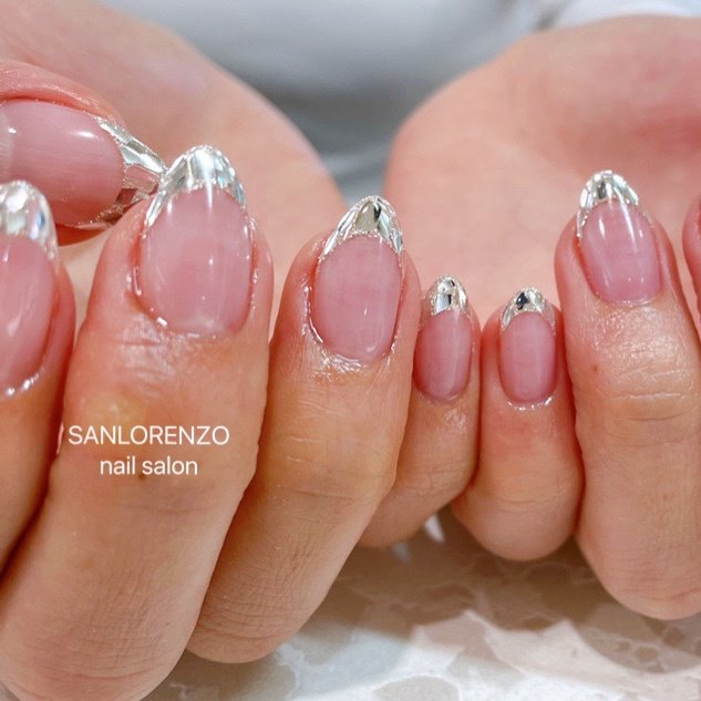 オールシーズン ブライダル パーティー デート ハンド Sanlorenzoのネイルデザイン No ネイルブック