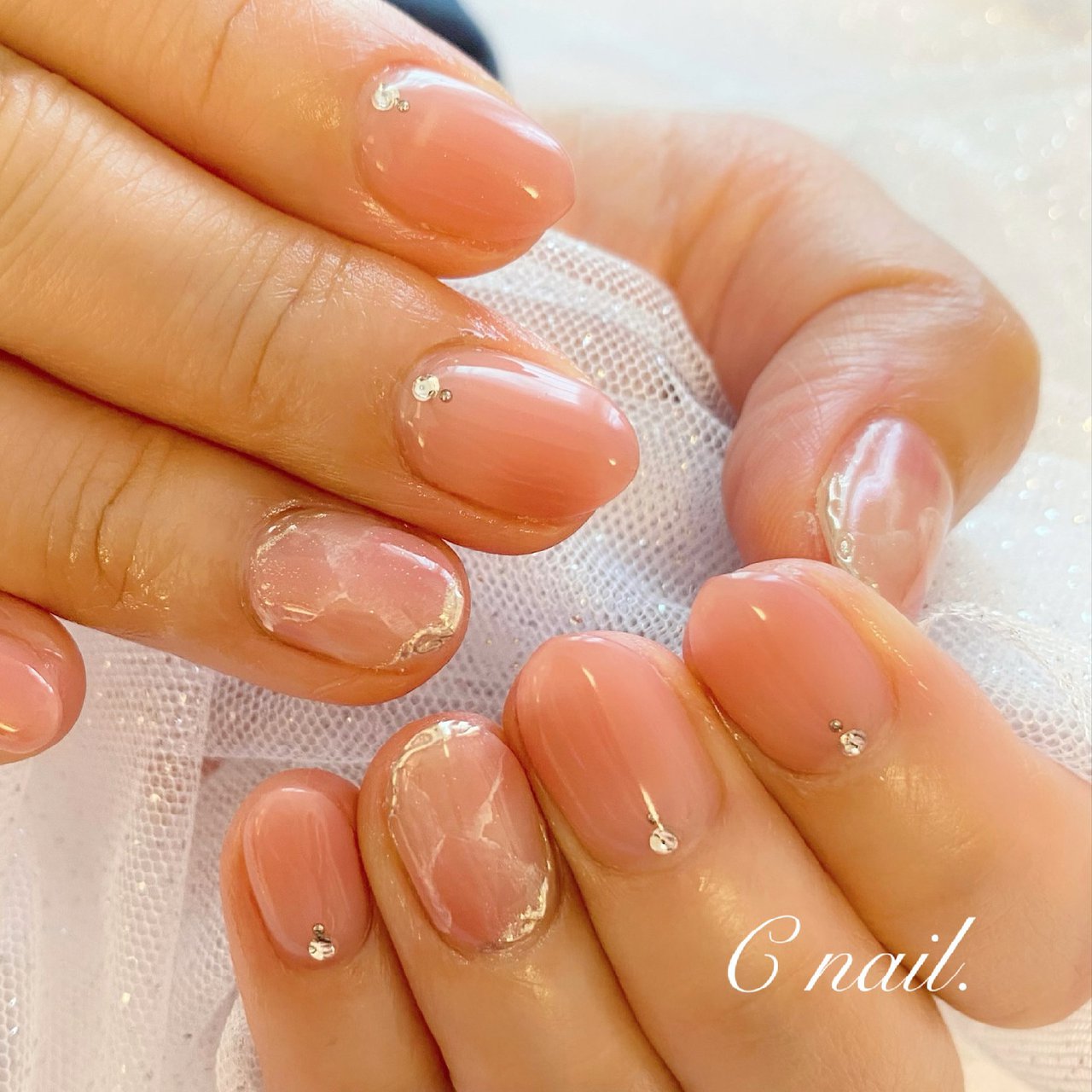 春 夏 オールシーズン オフィス ハンド 鈴鹿市 Cnailのネイルデザイン No ネイルブック