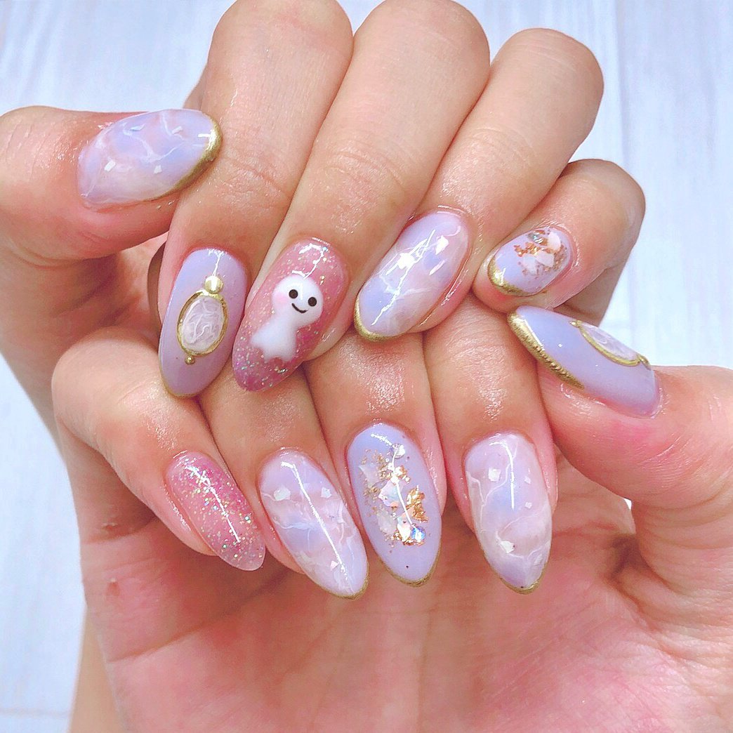 パープル Crystal R Nail Salon のネイルデザイン No ネイルブック