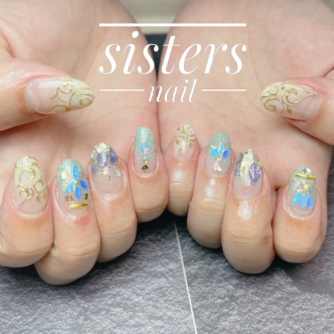 夏 海 リゾート ライブ ハンド Nailist Kazumiのネイルデザイン No ネイルブック