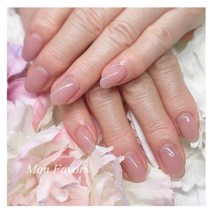 オールシーズン オフィス デート 女子会 ハンド Monfavori モンファボリ のネイルデザイン No ネイルブック