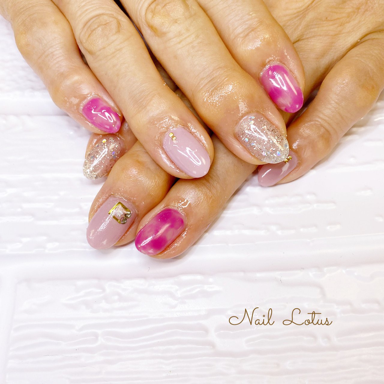 春 夏 パーティー デート ハンド Nail Lotusのネイルデザイン No ネイルブック
