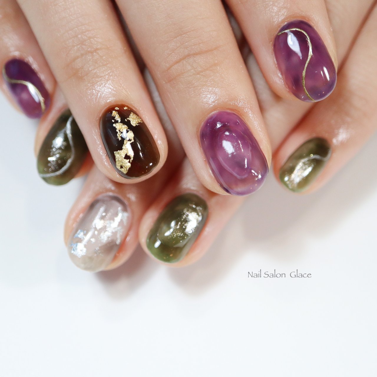 春 夏 痛ネイル キャラクター ニュアンス Nail Salon Glaceのネイルデザイン No ネイルブック