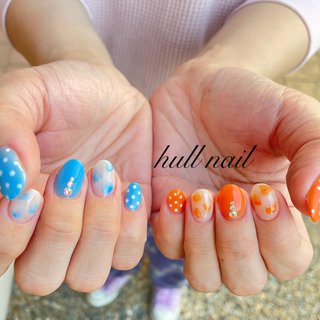 色違いネイルのネイルデザイン ネイルブック