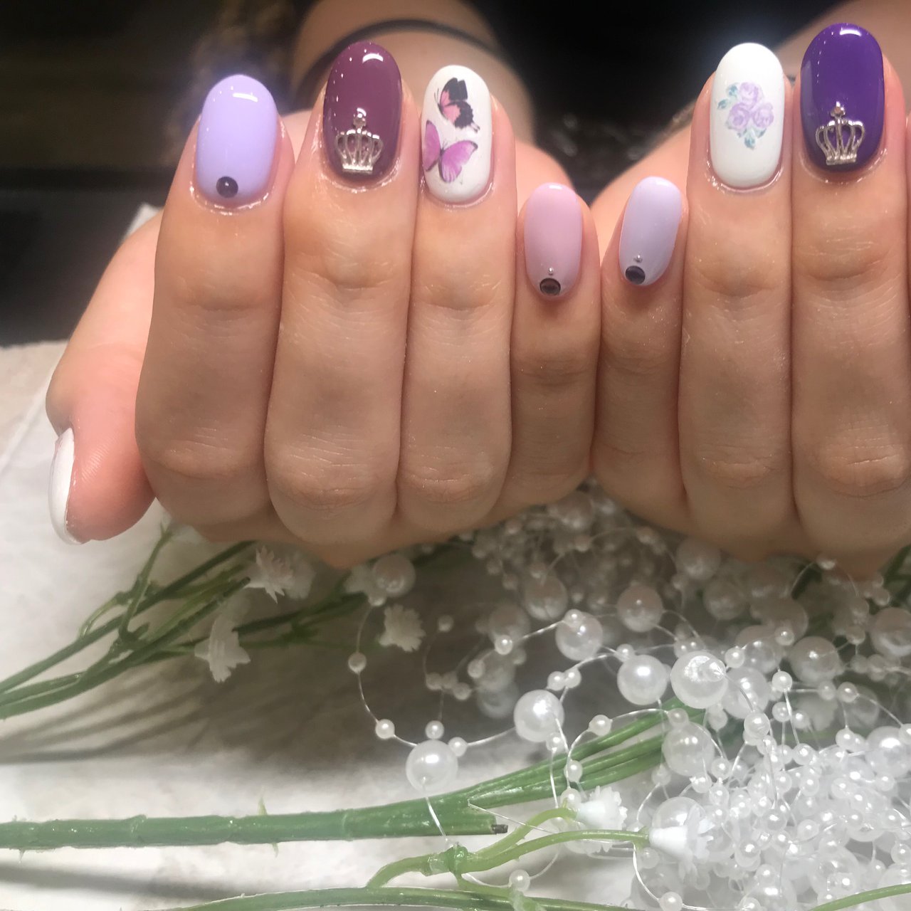 春 ハンド シンプル ワンカラー ショート 千幸 のネイルデザイン No ネイルブック