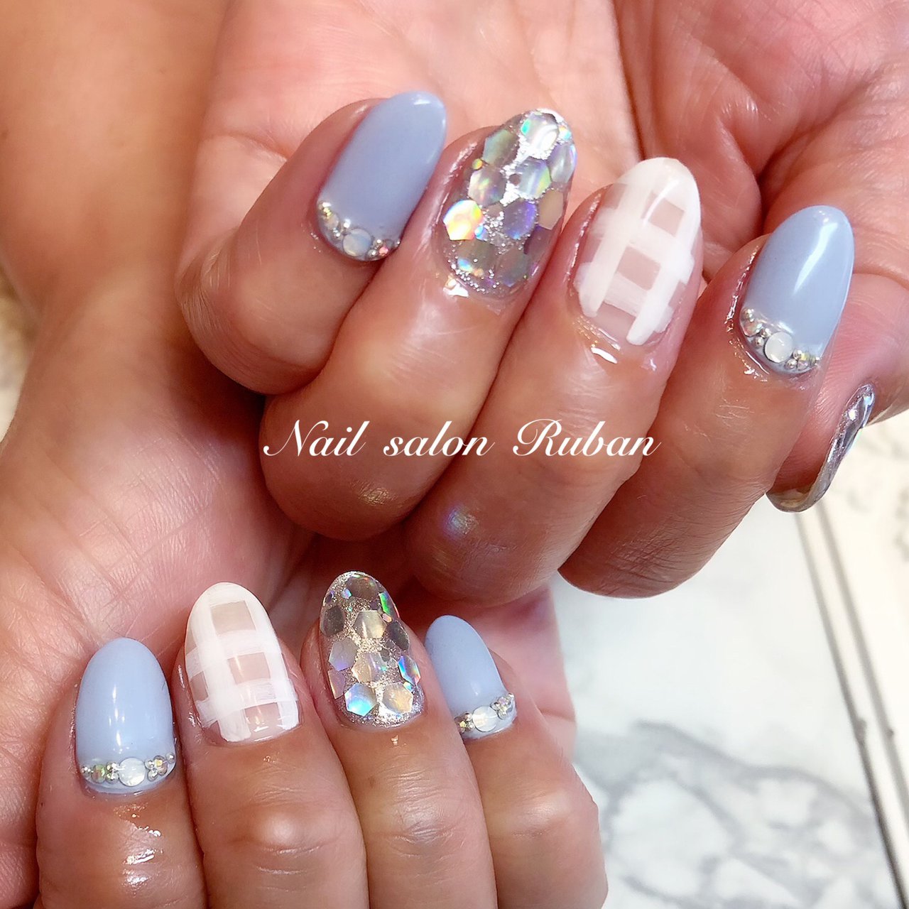 春 夏 パーティー 女子会 ハンド Nail Salon Rubanのネイルデザイン No ネイルブック