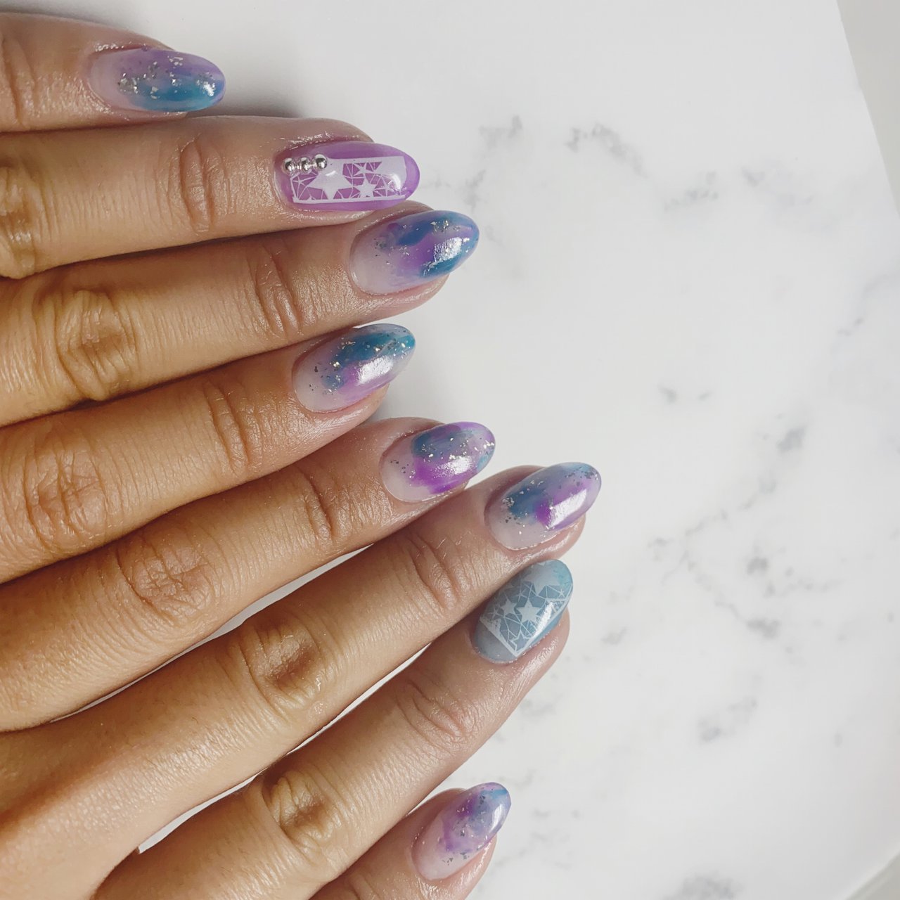 中古カチカチネイル 春/夏/オールシーズン/梅雨/ハンド - nb1635b841ac6aのネイル