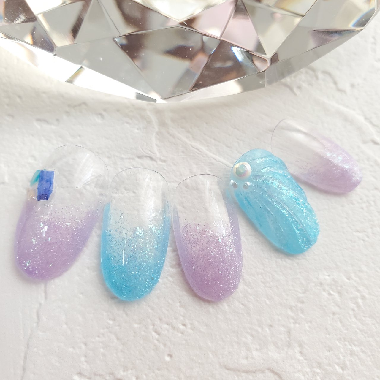 春 夏 海 リゾート ハンド Qanailのネイルデザイン No ネイルブック